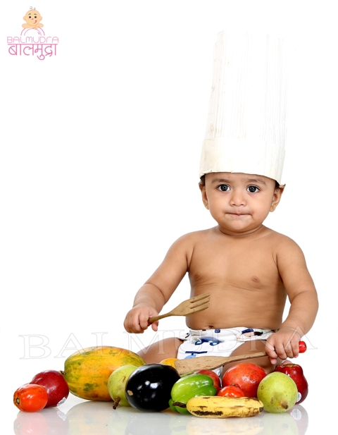 Baby sales chef photography