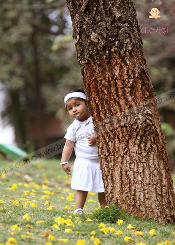 Modern Little Girl Poses for a Picture Stock Photo - Image of female,  background: 153095108